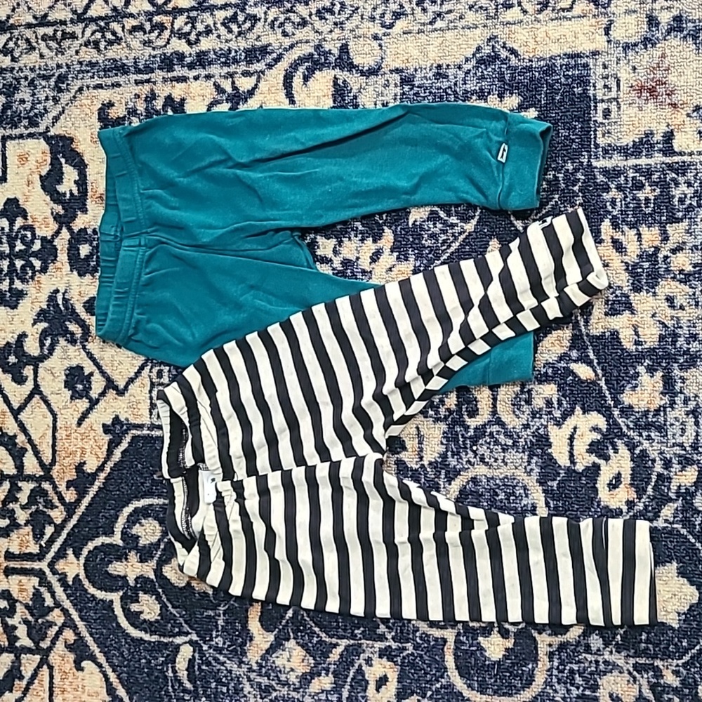 L&L Leggings, Set of 2 (9-12m)